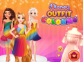 खेल Disney Outfit Coloring