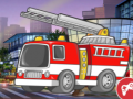 खेल Fire Truck Crazy Race
