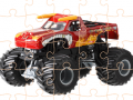 खेल Monster Truck Jigsaw Challenge