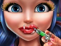 खेल Dotted Girl Lips Injections