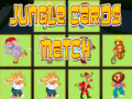खेल Jungle Cards Match