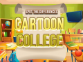 खेल Spot the Differences Cartoon College