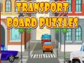 खेल Transport Board Puzzles