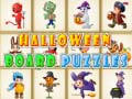 खेल Halloween Board Puzzles