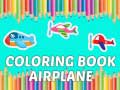 खेल Coloring Book Airplane