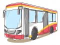 खेल Cartoon Bus Slide