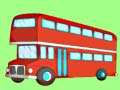 खेल Cartoon Bus Puzzle
