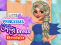 खेल Princesses Crazy Dress Design