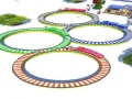 खेल Lowpolly Train Racing