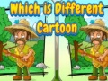 खेल Which Is Different Cartoon
