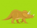 खेल Cute Dinosaurs Coloring