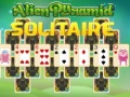 खेल Alien Pyramid Solitaire