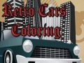 खेल Retro Cars Coloring