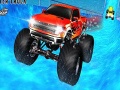 खेल Water Surfer Vertical Ramp Monster Truck