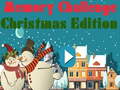 खेल Memory Challenge Christmas Edition