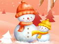 खेल Snowman Slide
