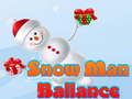 खेल Snow Man Balance
