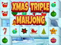खेल  Xmas Triple Mahjong