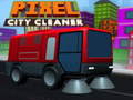 खेल Pixel City Cleaner
