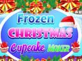 खेल Frozen Christmas Cupcake Maker