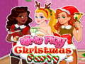 खेल Girls Play Christmas Party