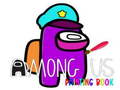 खेल Among Us: Painting Book