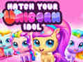 खेल Hatch Your Unicorn Idol