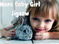 खेल Hare Baby Girl Jigsaw