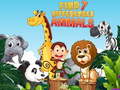 खेल Find Seven Differences - Animals