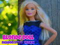 खेल Blonde Doll Fashion Style Puzzle