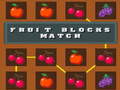 खेल Fruit Blocks Match