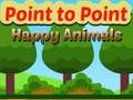 खेल Point To Point Happy Animals