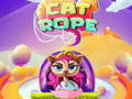 खेल Cat Rope 