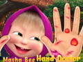 खेल Masha Bee Hand Doctor 
