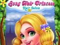 खेल Long Hair Princess Hair Salon