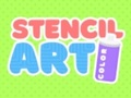 खेल Stencil Art Color