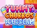 खेल Yummy Churros Ice Cream