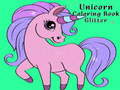 खेल Unicorn Coloring Book Glitter