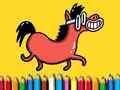 खेल Back To School: Pony Coloring Book