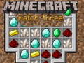 खेल Minecraft Match Three