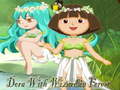 खेल Dora With Wizard In Forest