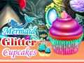 खेल Mermaid Glitter Cupcakes