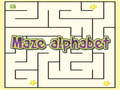 खेल Maze Alphabet