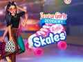 खेल Insta Girls Design my Roller Skates
