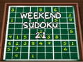 खेल Weekend Sudoku 21