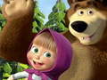 खेल Masha and the Bear Jigsaw Puzzle