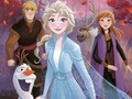 खेल Frozen Comic Jigsaw