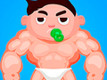 खेल Muscle Baby Run