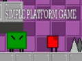 खेल Simple Platform game