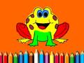 खेल Back To School: Frog Coloring Book